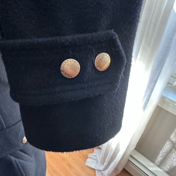 Ellen Tracy Women's Black Wool Coat - Picture 13 of 16